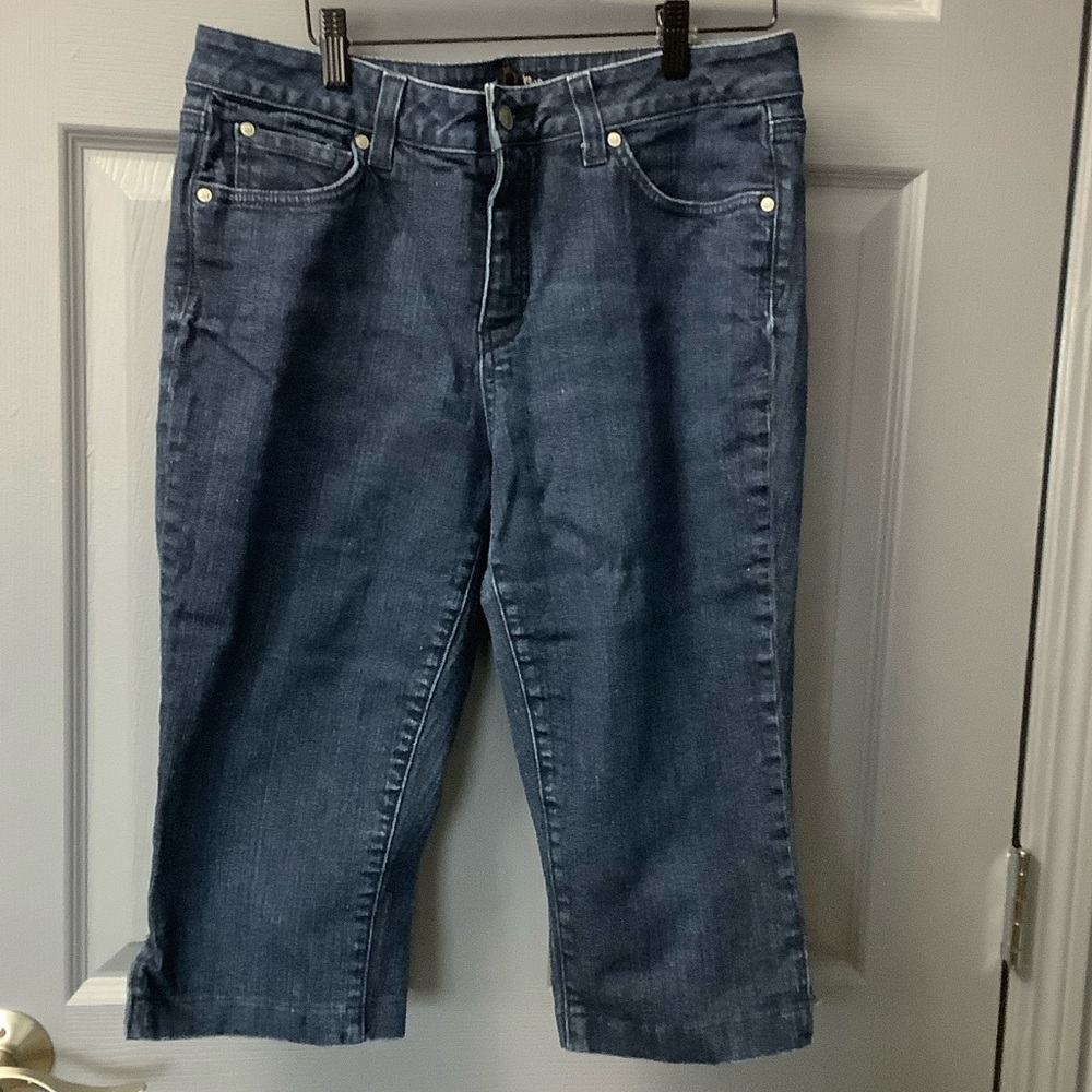 Miracle Navy Cropped Jeans